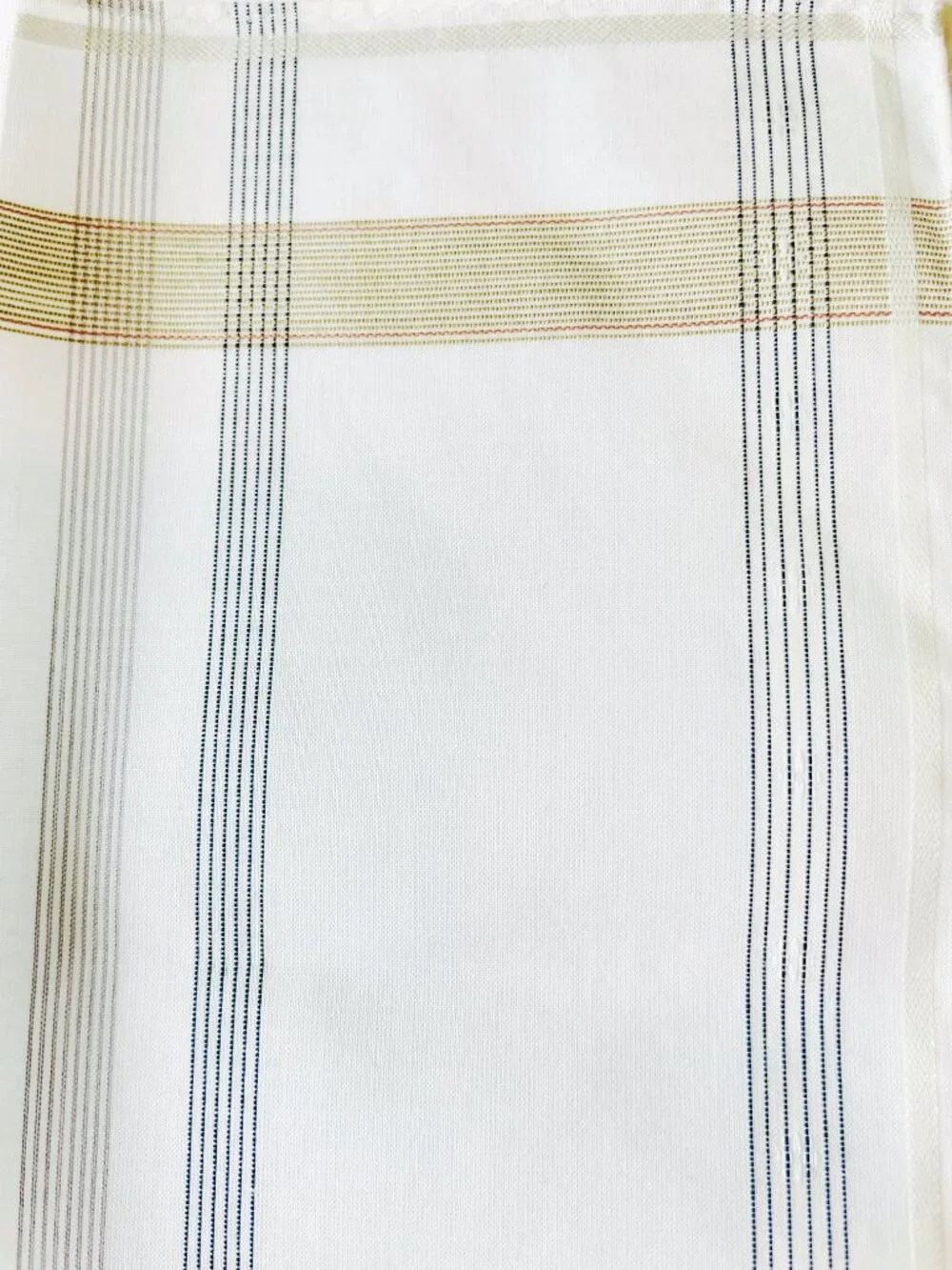 NWT Christian Dior Cotton Handkerchief Scarf Embroidered Logo